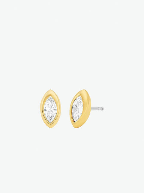 Michael Kors — Michael Kors Clous d'oreilles à zircone cubique taille marquise