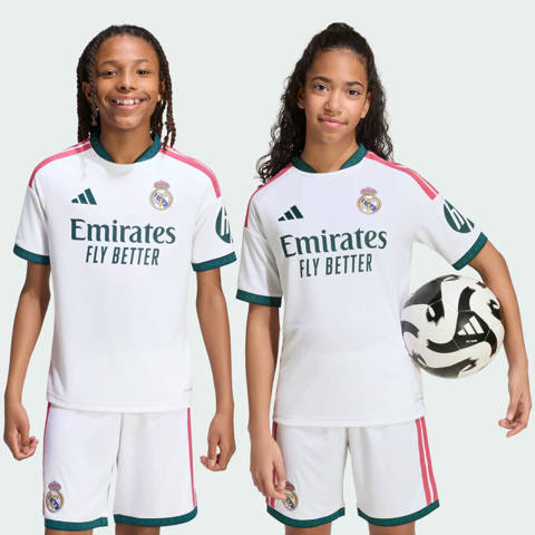 Adidas — Maillot Domicile Real Madrid 26/27 Enfants
