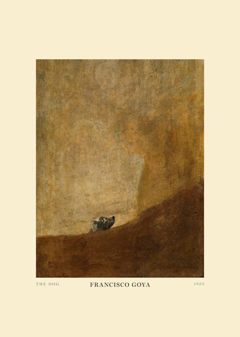 Desenio — Francisco Goya - The Dog Affiche