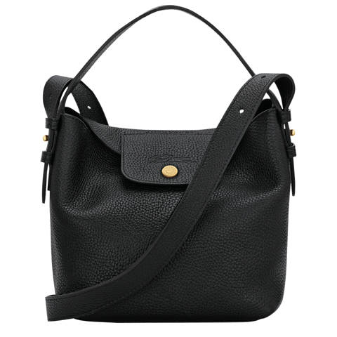 Longchamp — Sac seau S Le Cadence – Cuir - Noir