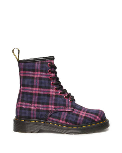 Dr. Martens — Boots 1460 Tartan à Lacets