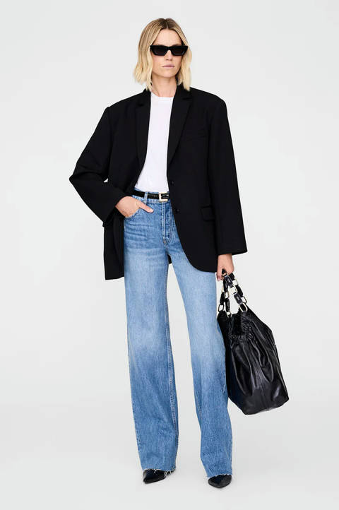 Anine Bing — Quinn Blazer - Black