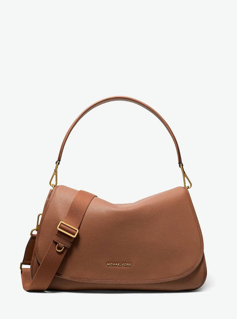 Michael Kors — Michael Kors Très grande besace convertible Holmes en cuir grainé