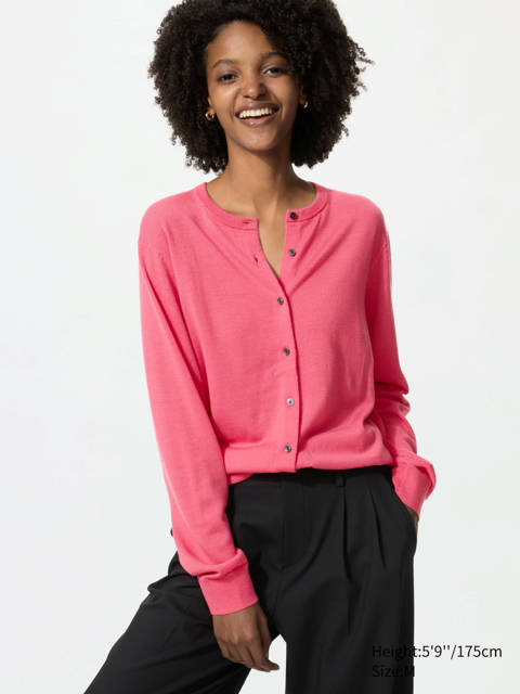 Uniqlo — Pull 100% laine mérinos