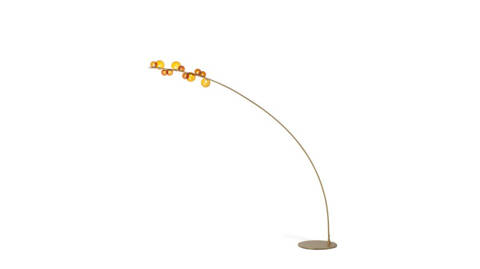 Roche Bobois — Fleur de coton – Lampadaire déporté