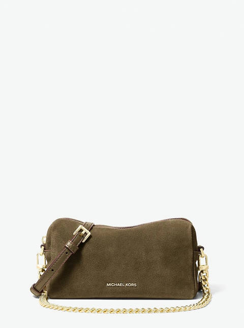 Michael Kors — Michael Kors Petit sac à bandoulière Bryant convertible en daim