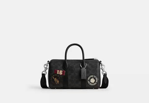 Coach — Coach Sac Compass 25 Avec Stickers En Cuir Signature UpcraftedLeather