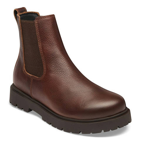 Birkenstock — Highwood Chelsea Natural Leather – Chocolate