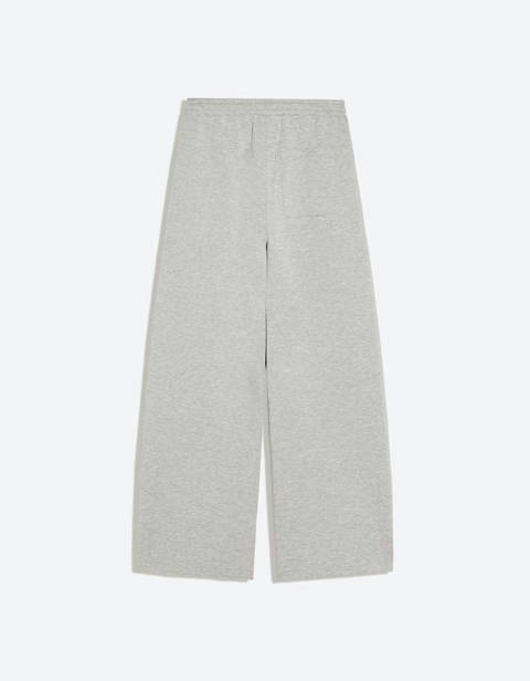 Bershka — Pantalon barrel fit en tissu scuba