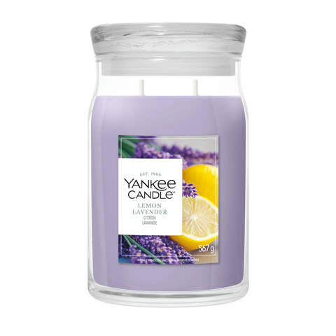 Yankee Candle — Bougie Citron lavande