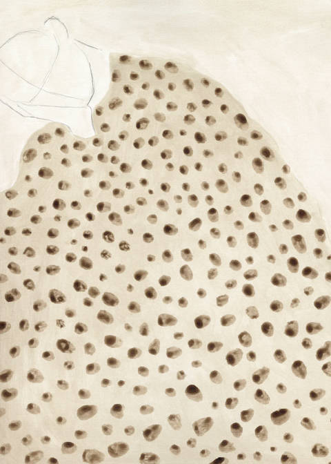 Desenio — Dotted Silhouette Affiche