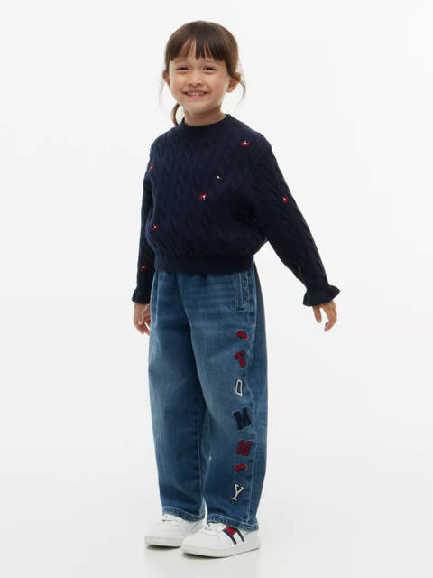 Tommy Hilfiger — Jean barrel à écusson logo