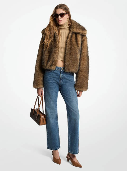 Michael Kors — Michael Kors Veste en fausse fourrure