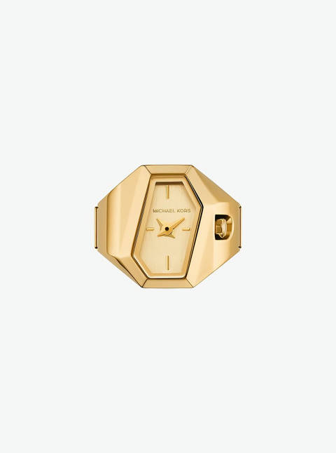 Michael Kors — Michael Kors Montre façon bague Suri dorée