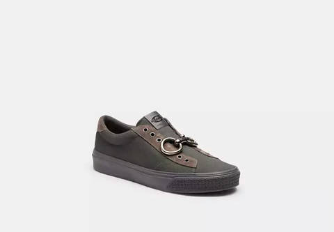 Coach — Coach Baskets Skate Avec Garniture Métallique