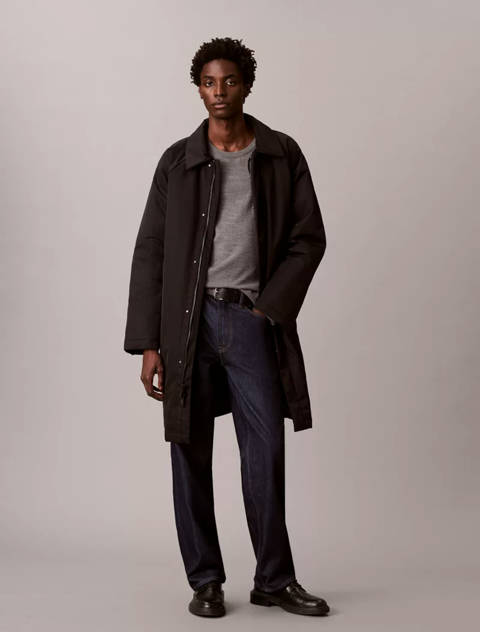 Calvin Klein — Parka relaxed matelassée
