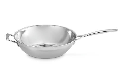 Le Creuset — Wok en inox