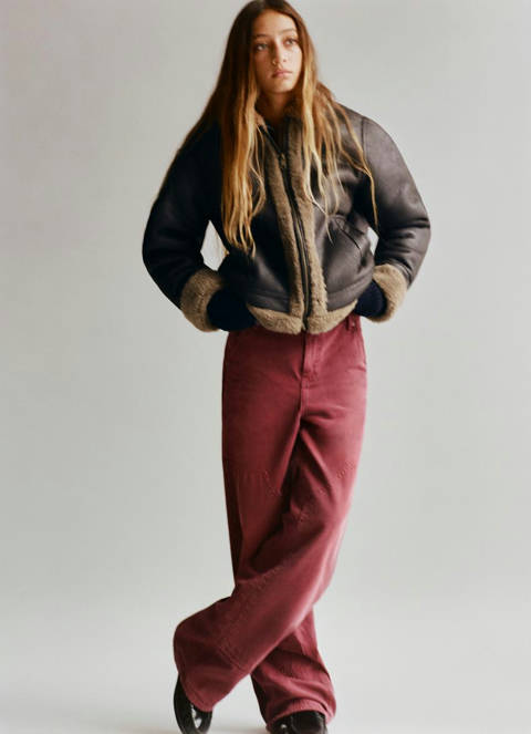 Zara — Blouson double
