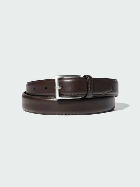 Uniqlo — Ceinture ajustable en cuir italien