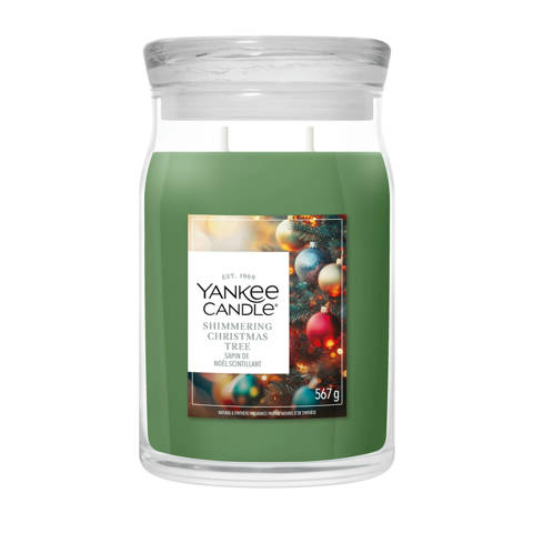 Yankee Candle — Bougie Sapin de Noël scintillant