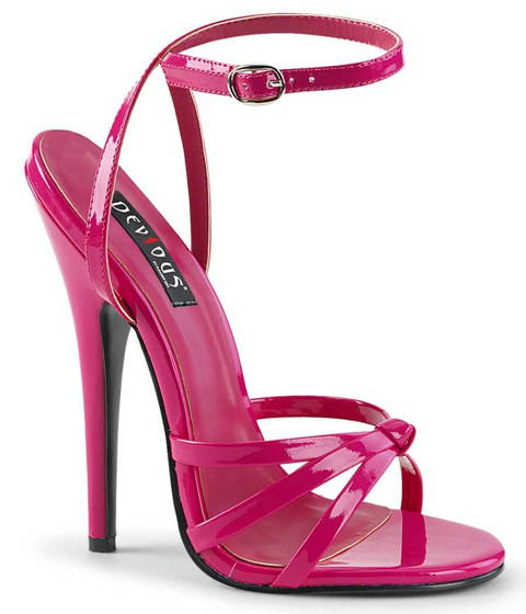 Devious — Sandales Stilettos DOMINA-108 : L'Élégance de l'Autorité à Talon 14 cm – Fuschia