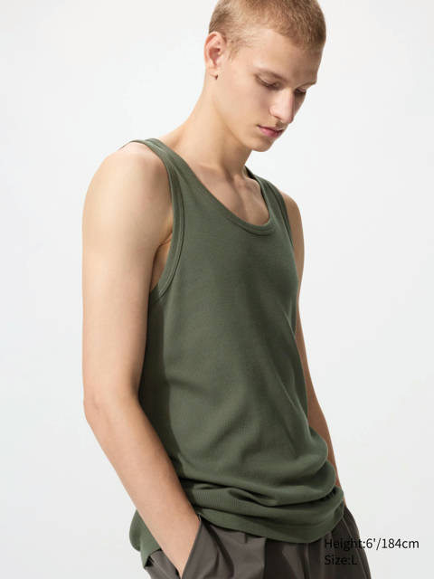 Uniqlo — Débardeur DRY côtelé