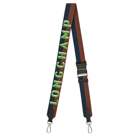 Longchamp — Bandoulière Longchamp Shadow – Toile - Matcha