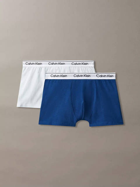 Calvin Klein — Lot de 2 shortys pour garçon - Icon Cotton Stretch