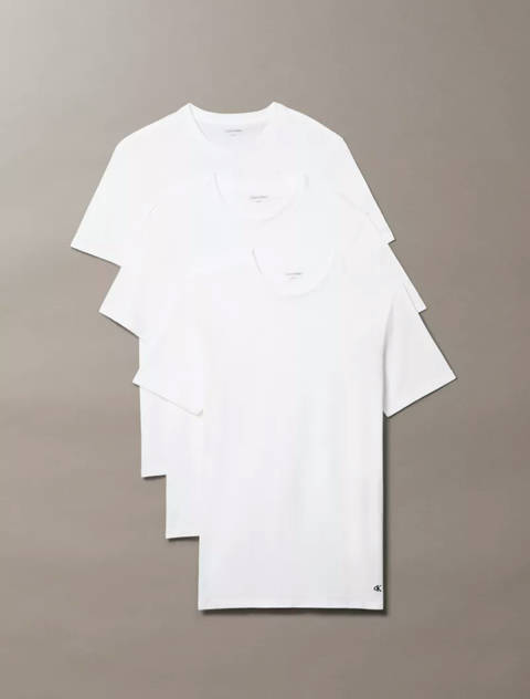 Calvin Klein — Lot de 3 t-shirts à col rond - 100% Cotton