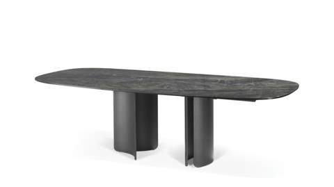 Roche Bobois — Deltalis – Table de repas ovale