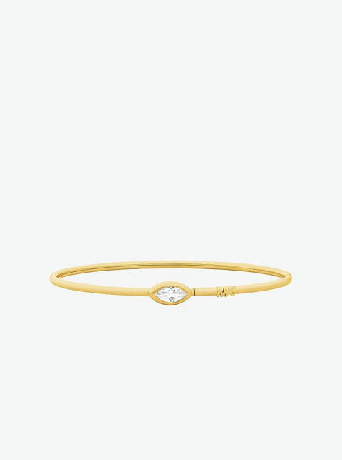 Michael Kors — Michael Kors Bracelet rigide avec pierre taille marquise