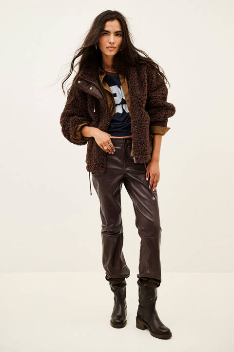 ba&sh — Manteau Sonjo – Cacao