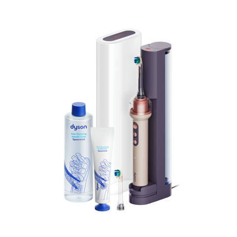 Dyson — Brosse à dents Dyson CameraJet™ avec jet interdentaire (Rose céramique)