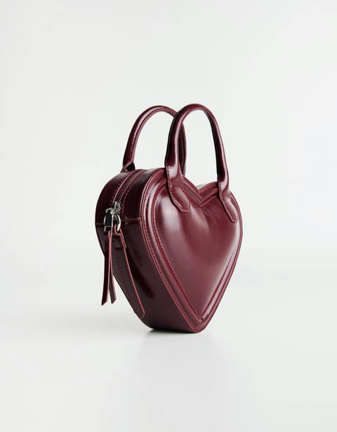 Bershka — Sac matelassé cœur