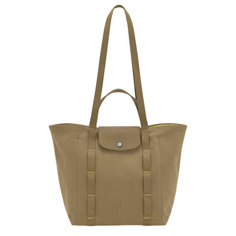 Longchamp — Sac cabas M Le Pliage Collection – Toile - Lichen