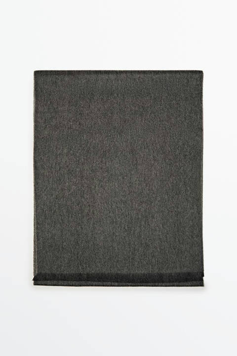 Massimo Dutti — Foulard en maille 100 % cachemire