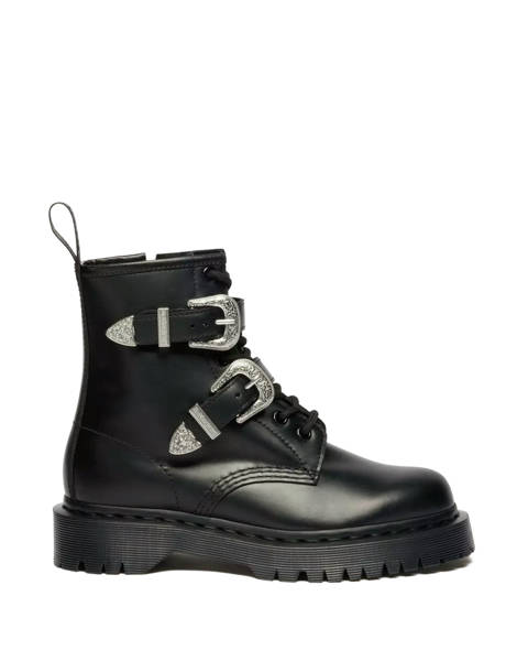 Dr. Martens — Boots 1460 Bex Western Buckle en Cuir