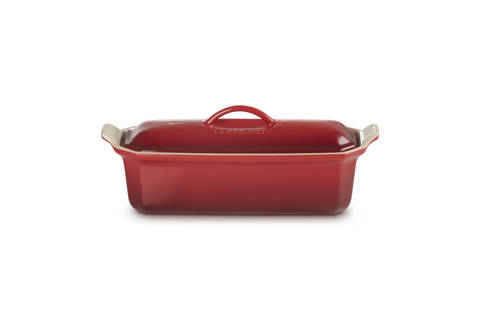 Le Creuset — Terrine à foie gras avec presse en céramique