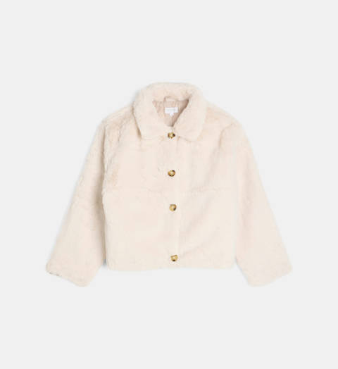 Cadet Rousselle — Manteau Vartanou façon fourrure