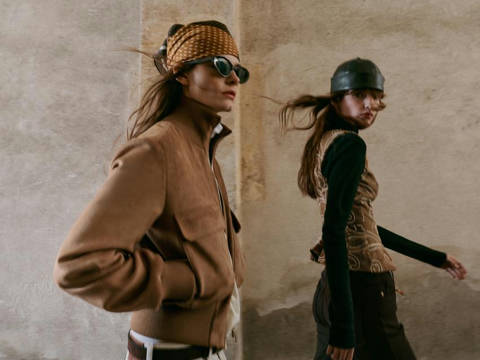 Zara — Veste bomber effet daim