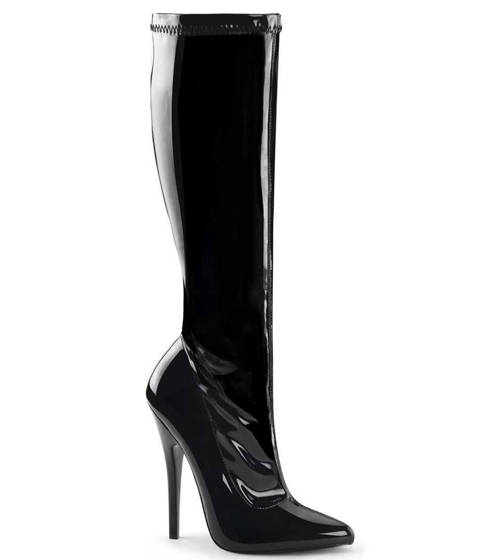 Devious — L'Essence de la Séduction DOMINA-2000-Noir-Verni-Mat – Noir Vernis