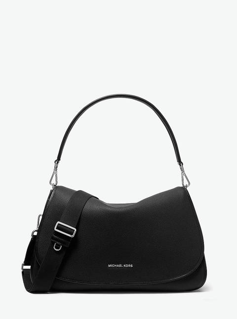 Michael Kors — Michael Kors Très grande besace convertible Holmes en cuir grainé