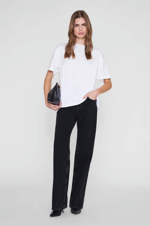 Anine Bing — Cade Tee New Era Of Me - White