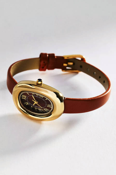 Anthropologie — Montre ovale Murphy Puffy
