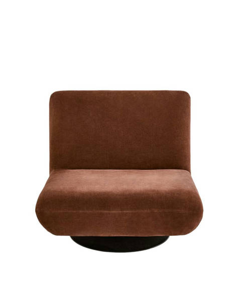 Zara Home — Fauteuil pivotant velours