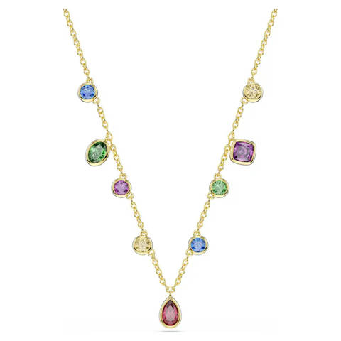 Swarovski — Swarovski Collier Imber Tailles variées, Multicolore, Doré à l’or 18 carats (750/1000)