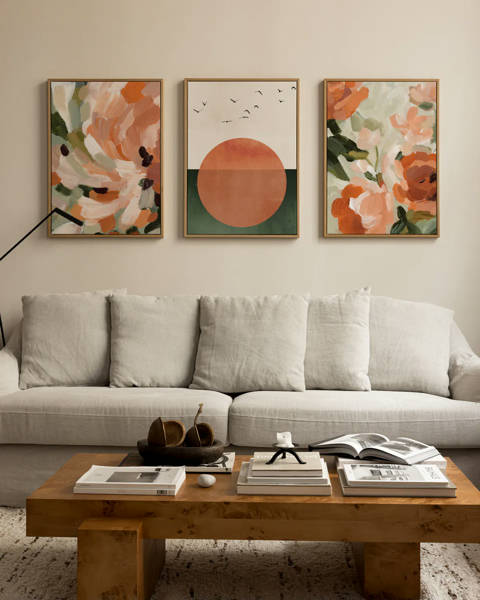 Desenio — Rustic Garden Trio de Toiles