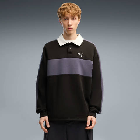 Puma — Sweat polo à col rond T7 Homme