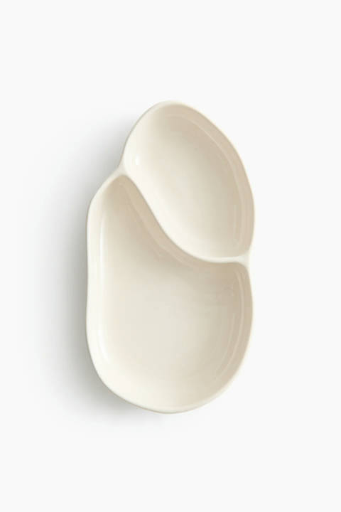 H&M Home — Assiette de service en terre cuite