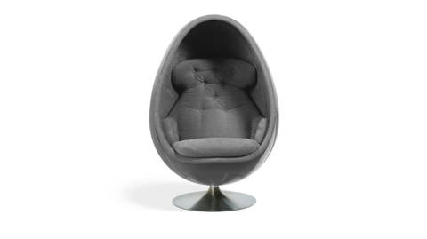 Roche Bobois — Ovalia – Fauteuil - laque brillante
